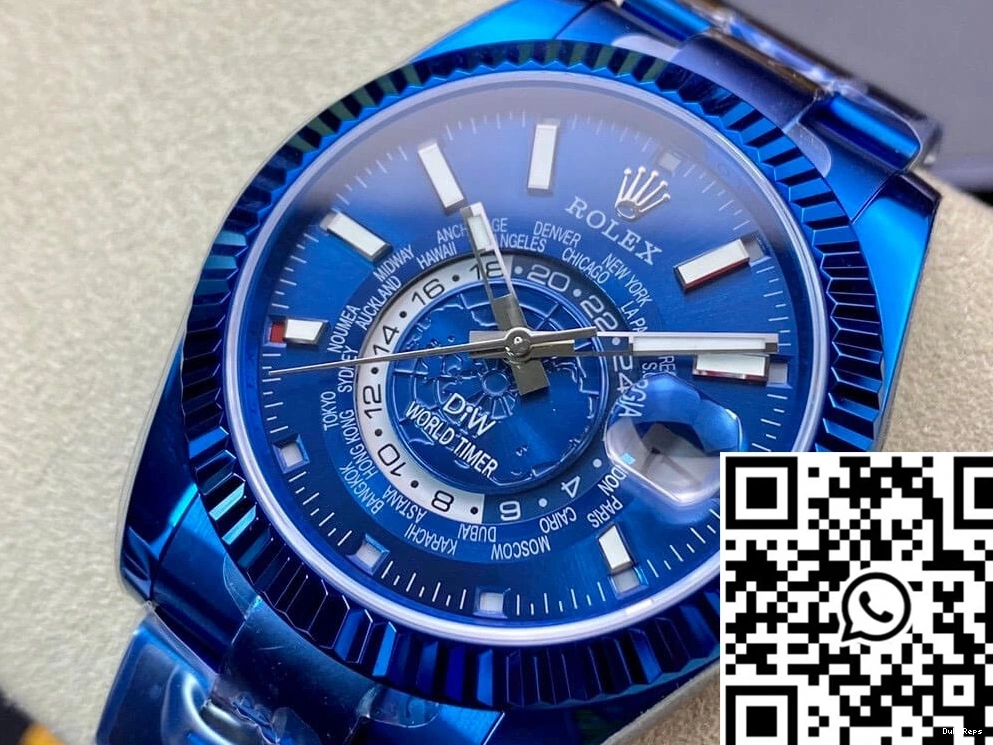 WWF Factory Dial Blue Sky DIW Dweller Rolex 40MM 0819